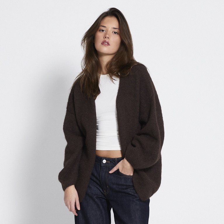 Open knit cardigan "Samantha"